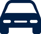 Arriving by car