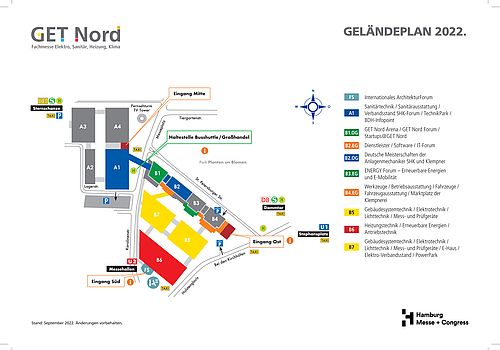 Area plan GET Nord