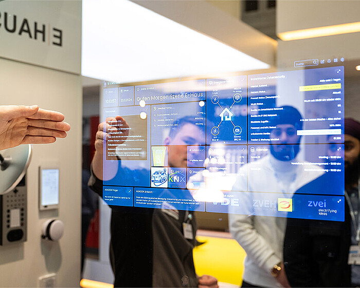 Messeteilnehmende Verbandsstand