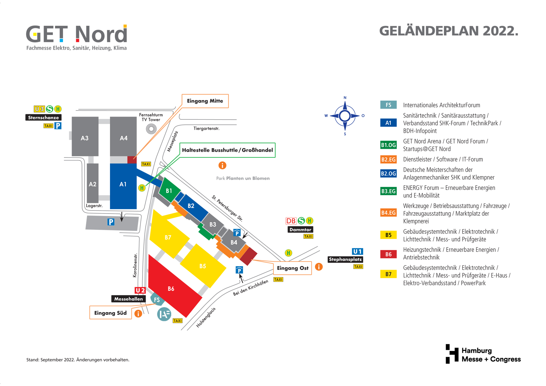 Geländeplan / Area map